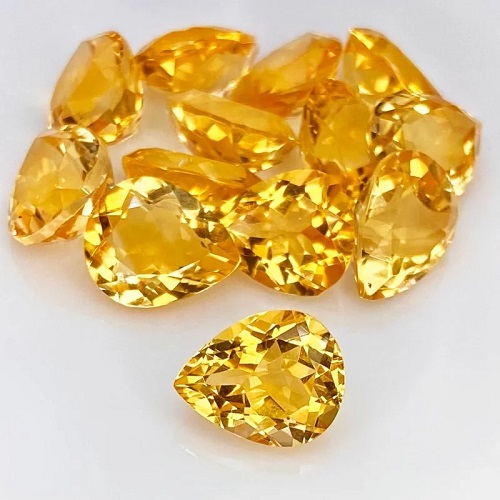 Golden/Yellow Citrine Gemstone (Best Quality)